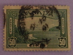 CANADA YT 200 OBLITERE "PORT DE VANCOUVER" ANNÉE 1938 - Usados