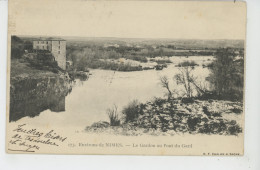 NIMES (environs) - Le Gardon Au Pont Du Gard - Nîmes