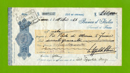 T-ITcheck Banca D'Italia - Dalmazia FIUME 1924 - Banca & Assicurazione