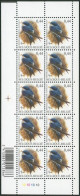 Collection / Collectie BUZIN (oiseaux / Vogels) - Petit Feuillet F3266** (MNH) Planche, Plaatnummer 10 - 2001-2010