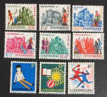 1969 Luxembourg - Caritas  - Burgen Castles, International Philatelic Exhibition   - Unused ( No Gum ) - Ungebraucht