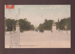 CPA - 75 - Paris - L'Avenue Des Champs-Elysées - Colorisée - Circulée - Champs-Elysées