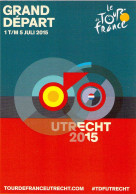 Cyclisme, Tour De France, Autocollant Utrecht 2015 - Wielrennen