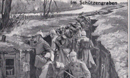 Postkaart - Carte Postale - Militaria WOI - Feldpost - Im Schützengraben (C5983) - War 1914-18