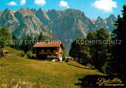 73263979 Werfen Salzburg Diel Alm Mit Tennengebirge Werfen Salzburg - Sonstige & Ohne Zuordnung