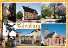 73263874 Eilenburg Sorbenturm Rathaus Wallgrabenanlage Burg Heinzelmaennchen Bru - Eilenburg