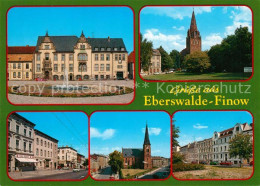 73263863 Finow Eberswalde Schloss Kirche Strassenpartien Finow Eberswalde - Eberswalde