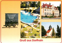 73263853 Dorfhain Schwimmbad Alte Schule Kirche Dorfhain - Autres & Non Classés