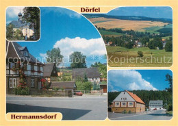 73263836 Doerfel Olbernhau Teilansicht Hermannsdorf Kirche Teilansicht Talmuehle - Olbernhau