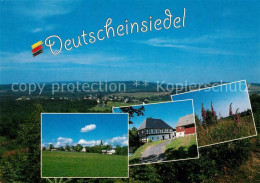 73263825 Deutscheinsiedel Panorama Fachwerkhaus Landschaft Deutscheinsiedel - Deutschneudorf