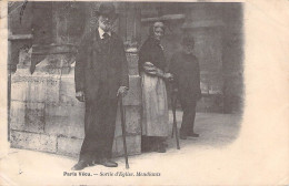 PARIS VECU -  N°70    Sortie De L'Eglise Mendiants - Lotes Y Colecciones