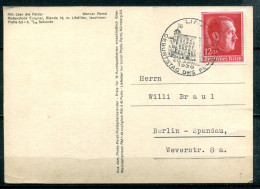ALLEMAGNE - Y&T  - Mi 664 - 20. April 1938 - Geburtstag Des Führers - Briefe U. Dokumente
