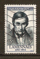 1957 - Lamennais (1782/1854) N°1111 - Oblitérés