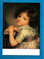 ART . TABLEAU . " L'ENFANT À LA POUPÉE " . JEAN-BAPTISTE GREUZE . PARIS. MUSEE DU LOUVRE - Réf. N°12995 - - Pittura & Quadri