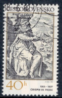 Czechoslovakia 1982 Single Stamp For Engravings With A Music Theme In Fine Used - Gebraucht