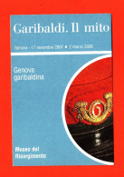 Garibaldi, Il Mito.Genova Garibaldina Standard Size. New, Divided Back. - Personaggi Storici