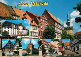 73263648 Osterode Harz Rathaus Ratskeller Schlosskirchen Markt Waagestrassse  Os - Osterode