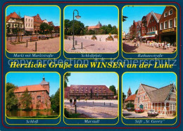 73263604 Winsen Luhe Marktstrasse Schlossplatz Schloss Marstall Stift St. Georg  - Winsen