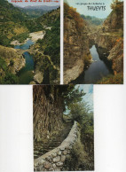 07 - THUEYTS - Le Pont Du Diable -  Lot De 5 Cartes Postales Format 10.5 X 15 Cm  - (R011) - Autres & Non Classés