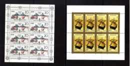 DDR Minisheets Bridges, Sundial MNH - Mezclas (max 999 Sellos)