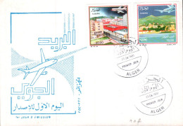 ALGERIE FDC 1991 POSTE AERIENNE - Algerije (1962-...)