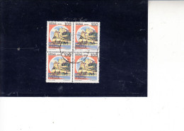 ITALIA  1980 - Sassone  1511°  (quartina) - RCastello Aragonese - Storia - 1971-80: Gebraucht