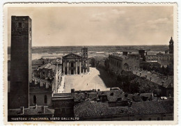 MANTOVA - PANORAMA VISTO DALL'ALTO - 1950 - Mantova