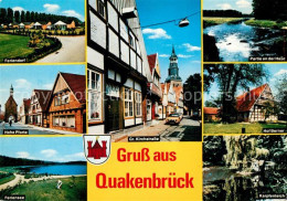 73262677 Quakenbrueck Feriendorf Hohe-Pforte Kirchstrasse Hof-Berner Karpfenteic - Quakenbrueck