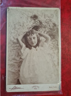 PHOTO  PORTRAIT JEUNE FILLE NEW YORK BROOKLYN PITTSBURGH  DANA  CHICAGO 1893 - Unclassified