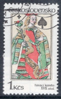 Czechoslovakia 1984 Single Stamp For Playing Cards In Fine Used - Used Stamps