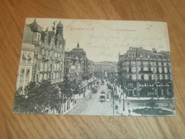 AK Frankfurt Am Main , 1902 , Kaiserstrasse , Alte Ansichtskarte , Postkarte !!! - Frankfurt A. Main