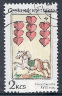 Czechoslovakia 1984 Single Stamp For Playing Cards In Fine Used - Gebruikt