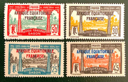 1926 A.E.F GABON LIBREVILLE  SURCHARGE -  NEUF* - Neufs