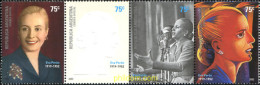 101556 MNH ARGENTINA 2002 50 ANIVERSARIO DE LA MUERTE DE EVA PERON - Unused Stamps