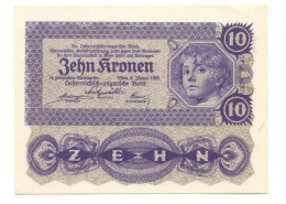 Austria 10 Kronen 1922 - Oostenrijk
