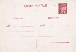 Carte Postale, Timbre Pétain 1F20 - Unclassified