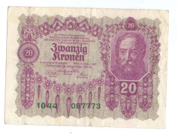 Austria 20 Kronen 1922 - Austria