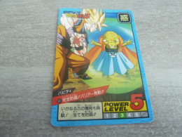 Dragon Ball Z - Power Level - 5 - 3 -  N° 601 - Editions Bandai - Année 1995 - - Dragonball Z