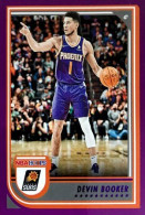 164 Devin Booker - Phoenix Suns  - Purple - Carte Panini 2022-2023 NBA Hoops Base Cards - Sonstige & Ohne Zuordnung