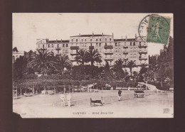 CPA - 06 - Cannes - Hôtel Beau-Site - Animée - Circulée En 1920 - Cannes