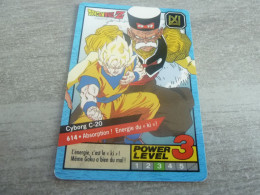 Dragon Ball Z - Power Level - Super - 3 - 3 -  N° 614 - Editions Bandai - Année 1996 - - Dragonball Z