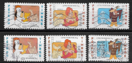 France 2008 Oblitéré  Adhésif  N° 160 -161 -162  Ou  N° 4149 - 4150 - 4151  ( 2 Exemplaires )   " Tex Avery " - Used Stamps