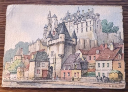 Carte Postale Loches : Le Château, La Porte Des Cordeliers - Non Classificati