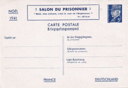 Carte Postale, Salon Du Prisonnier, Noël 1941 - Unclassified