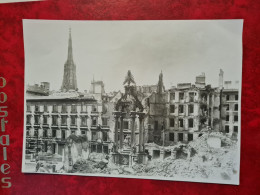 PHOTO VIENNE AUTRICHE 1945 FOTOGRAF HANS RAAB STILLFRIEDPLATZ DESTRUCTION GUERRE HOHERMARKET - Sin Clasificación