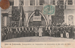 Carte Postale De Ancienne Du SALUT DE TREBIZONDE Inauguration De L'exposition De Commerce Et Des Arts En 1903 - Turkey