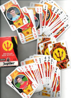 52 Kaarten+3 Jokers Voetbal Belgian Red Devils Jupiler Voetbal WK Speelkaarten Jeu De Cartes Playing Cards Spielkarten - Cartes à Jouer Classiques