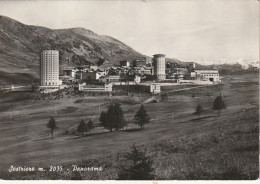 SESTRIERE BELLA VEDUTA PANORAMICA VIAGGIATA BOLLO £ 15 - Other & Unclassified