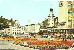 Germany  & Messesstadt Leipzig , Altes Rathaus Am Markt, Karl Marx Stad DDR To  Oeiras Portugal 1983 (7776) - Marktplaatsen