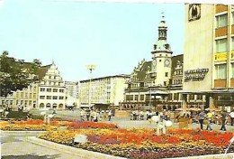 Germany  & Messesstadt Leipzig , Altes Rathaus Am Markt, Karl Marx Stad DDR To  Oeiras Portugal 1983 (7776) - Märkte